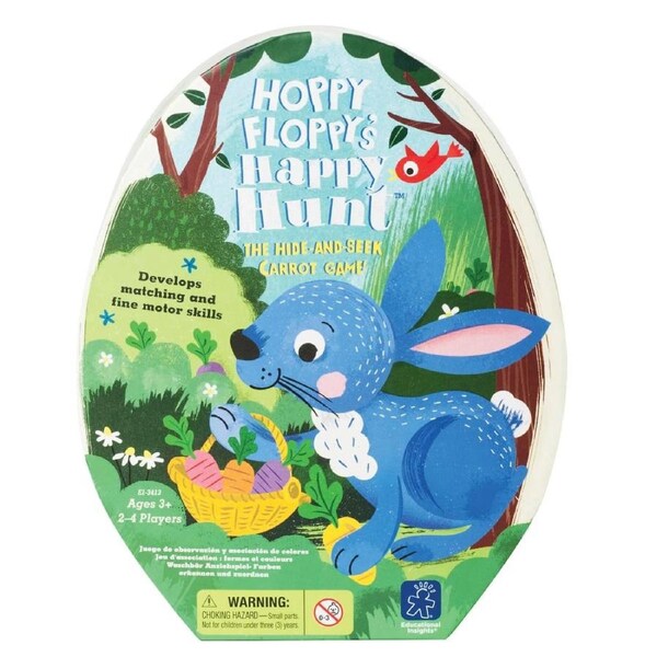 Educational Insights Hoppy Floppy's Happy Hunt Game