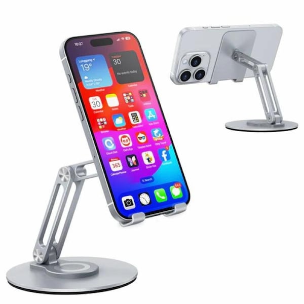 Tough On Phone Stand 360 Rotating Foldable Phone Holder