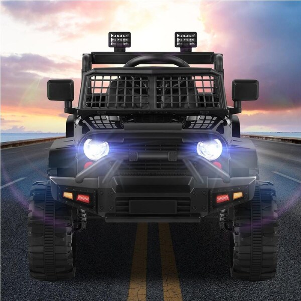 ALFORDSON Ride On Car Kids Electric Toy Jeep Black