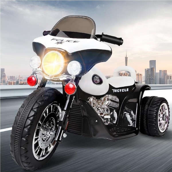 6V ALFORDSON Ride On Car Kids Electric Motorcycle Harley-Inspired Black