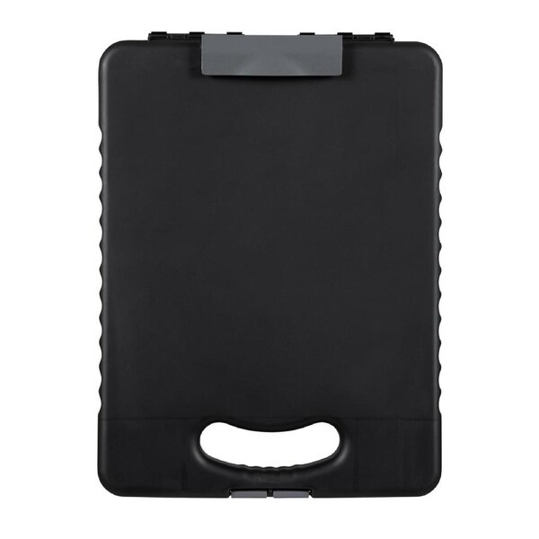 Marbig Professional 30cm Heavy Duty A4 Clipboard Carry Case Storage Charcoal
