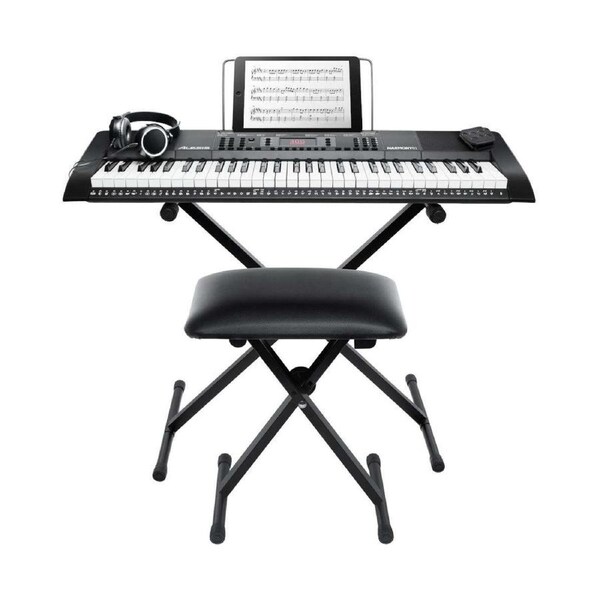 Alesis Harmony 61 Mk3 Digital Keyboard 61-Note w/ Stand & Bench