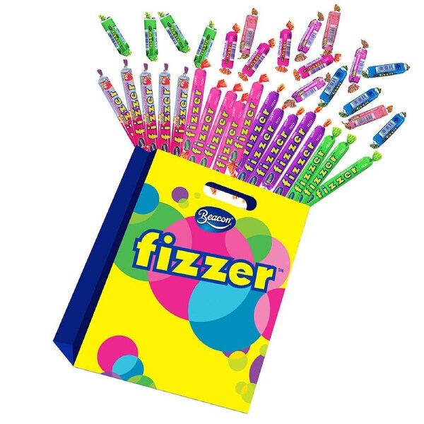 Fizzer Chewy Sherbet Lolly/Confectionery Variety/Assorted Childrens Showbag