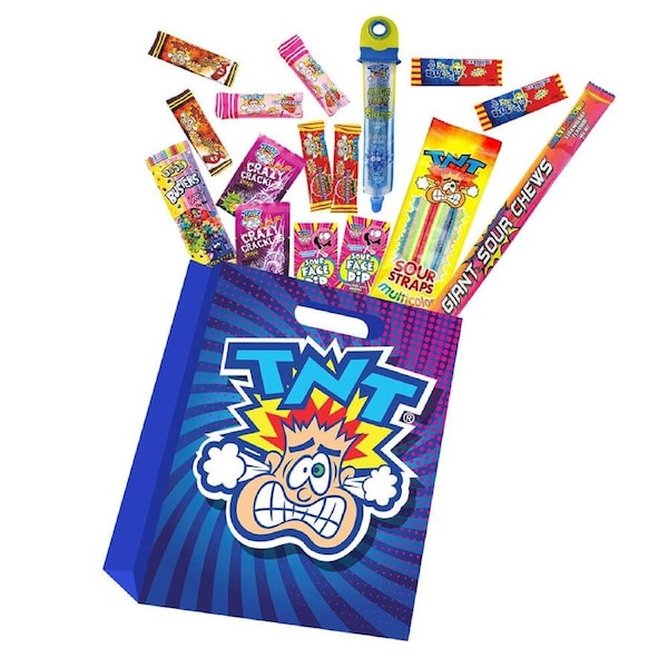 TNT Ka Bluey Super Sour Lolly/Confectionery Variety/Assorted Kids Showbag