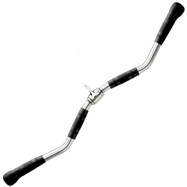 75cm Tricep Press Pulldown Bar Cable Machine Revolving LAT Pull down Bar Rotating Curl Bar