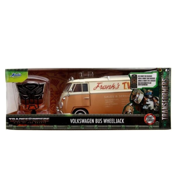 Hollywood Ride Transformers Rise Of The Beasts 1967 Volkswagen Beetle Bus 1:24 Scale Diecast Vehicle