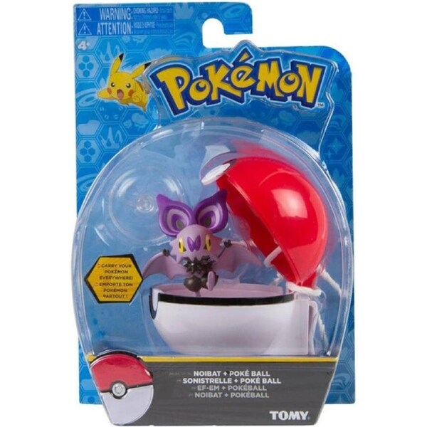 TOMY Pokemon Noibat + Poke Ball