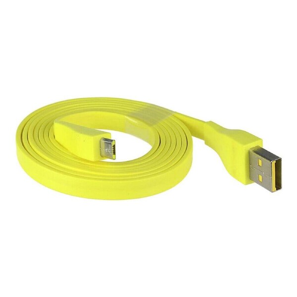 Flat Micro USB Charger PC DC Cable Cord For UE BOOM MEGA Bluetooth Speaker - 120cm