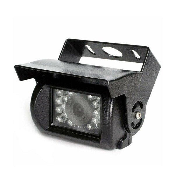 4 Pin Reverse Camera CCD 12V-24V Bus Truck Trailer IR Night Vision Car Rear View