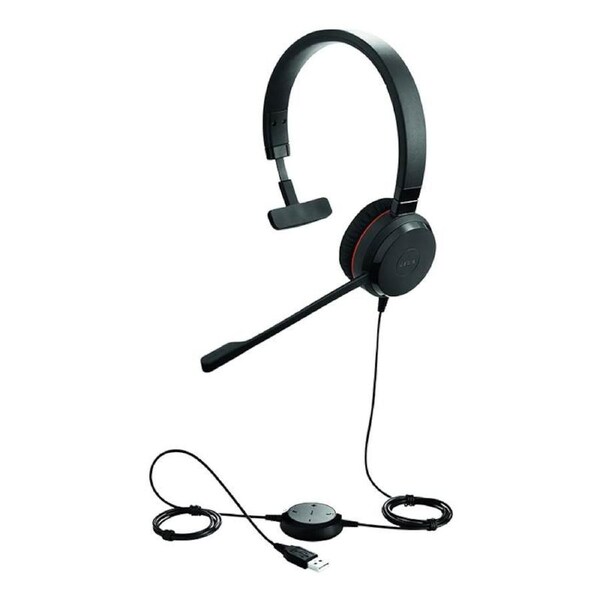 Jabra Evolve 20 UC Mono SE Professional Headset, Active Noise-cancelling, HD [4993-829-409]