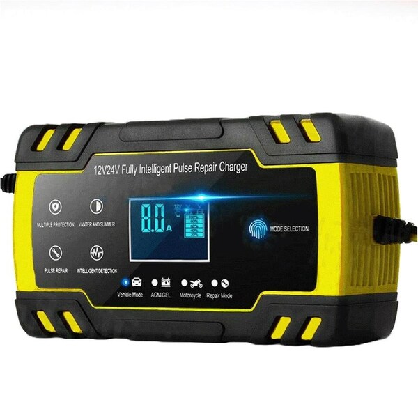 Car Battery Charger Trickle Smart Repair Motorcycle Caravan Boat