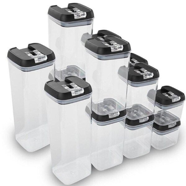Kitchen Airtight Containers Kit Pantry Organization And Food Storage Set - 14pcs