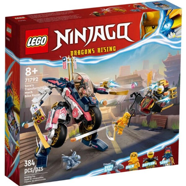 LEGO 71792 - Ninjago Sora's Transforming Mech Bike Racer