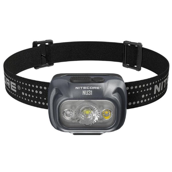 Nitecore NU31GR USB Rechargeable Headlamp (Grey)