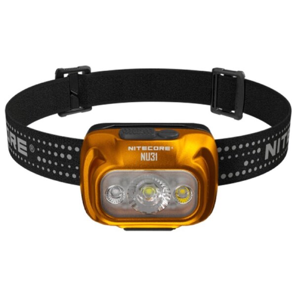 Nitecore NU31OR USB Rechargeable Headlamp (Orange)