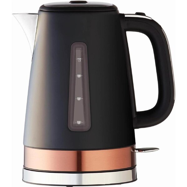 Kettle 1.7L with Quiet Boil & Blue Light - Copper
