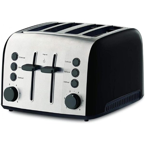 Brooklyn 4-Slice Toaster with Wide Slots and Browning Controls