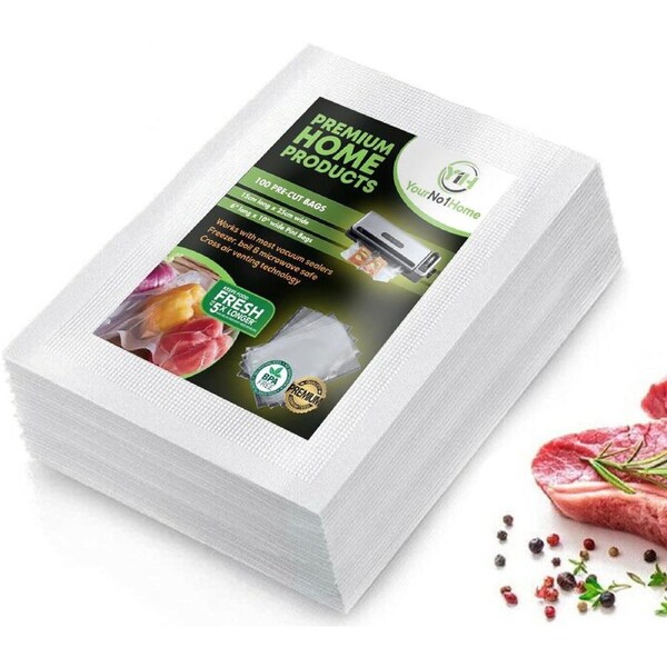 100 Pack 15x25cm Vacuum Seal Bags