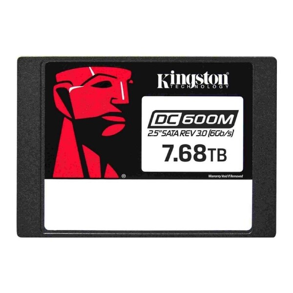 Kingston 7680G DC600M Mixed-Use 2.5inches Enterprise SATA SSD 3D TLC NAND [SEDC600M/7680G]