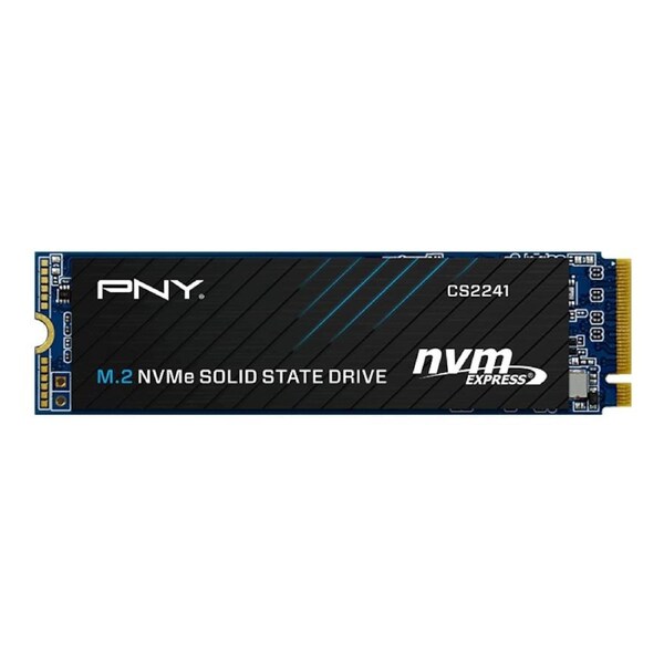PNY CS2241 4TB NVMe SSD Gen4x4 M.2 5000MB/s 4200MB/s R/W TBW 1.5M hrs MTBF [M280CS2241-4TB-CL]