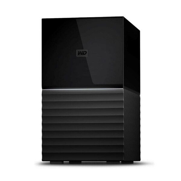 Western Digital My Book Duo 16TB Desktop RAID External Hard Drive USB 3.1 Gen2 Black [WDBFBE0160JBK-AESN]