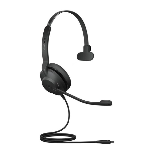 Jabra Evolve2 30 SE Wired USB-A MS Mono Headset, Lightweight & Durable, Noise Isolating Ear Cushions, 2Yr Warranty, Plug-and-play, 2-Mic Technology