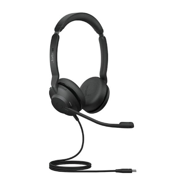 Jabra Evolve2 30 SE Wired USB-A UC Stereo Headset, Lightweight & Durable, Noise Isolating Ear Cushions, Clear Calls, 2Yr Warrant