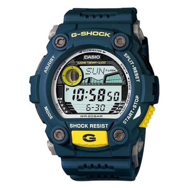 Casio G-Shock Watch G-7900 G-7900-2DR G7900 Moon Data Tide Graph 2-Years Warranty