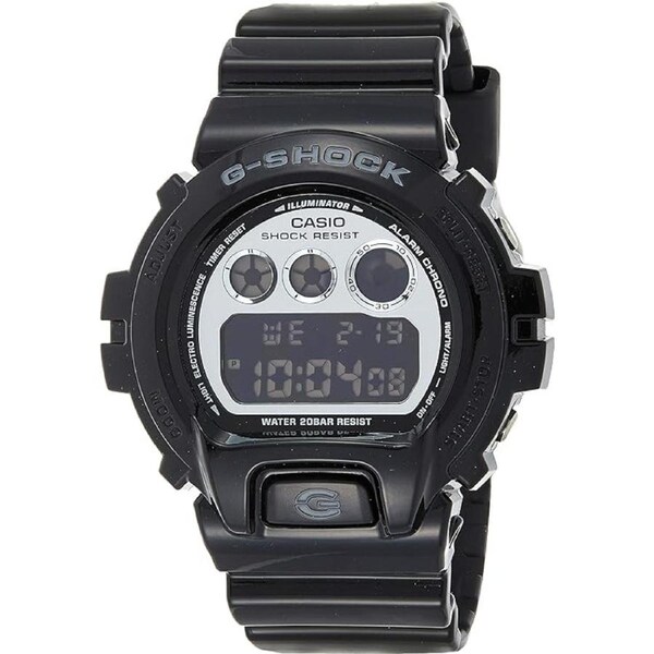 Casio G-Shock Tough Digital Mens ?Triple Graph? Military Inspired Black Watch DW-6900NB-1DR DW6900 DW-6900NB-1 DW-6900-1 2-Years Warranty