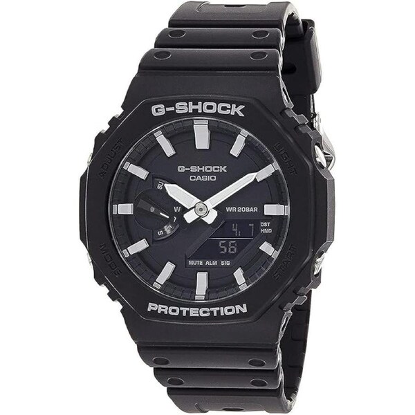 Casio G-Shock Analog/Digital Watch Black GA-2100-1AD GA-2100-1 GA-2100 200M Water Resist 2YR Warranty