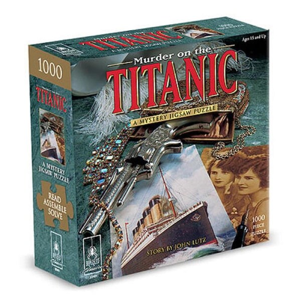 Murder on the Titanic Mystery 1000 Piece Jigsaw Puzzle