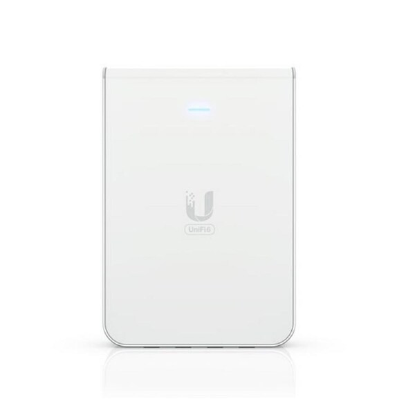 Ubiquiti UniFi Wi-Fi 6 In-Wall Wall-mounted Access Point with a built-in PoE [U6-IW]