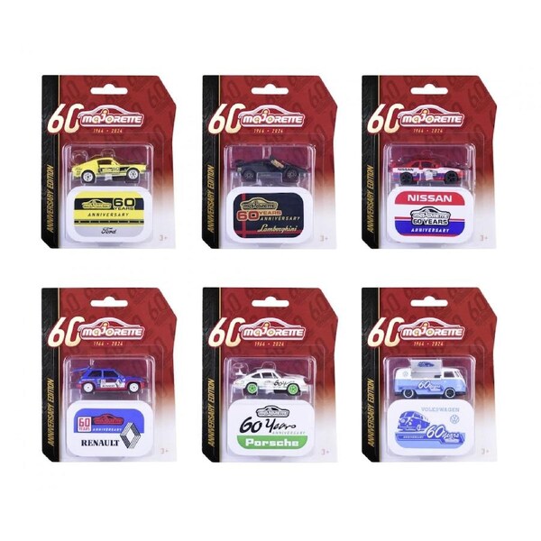 Majorette - 60th Anniversary Edition Deluxe Assorted