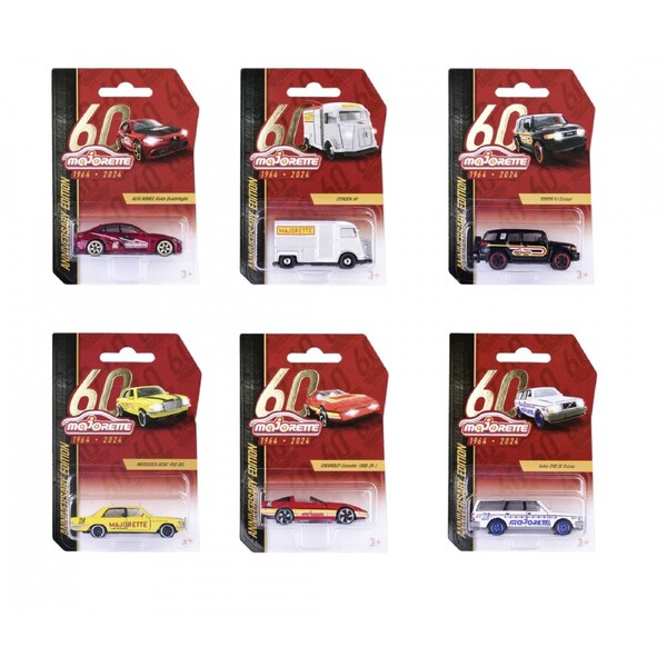 Majorette - 60th Anniversary Edition Premium Series Assorted