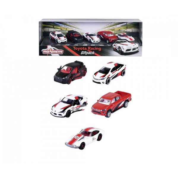 Majorette - Toyota Racing Series 5 Pieces Gift Pack
