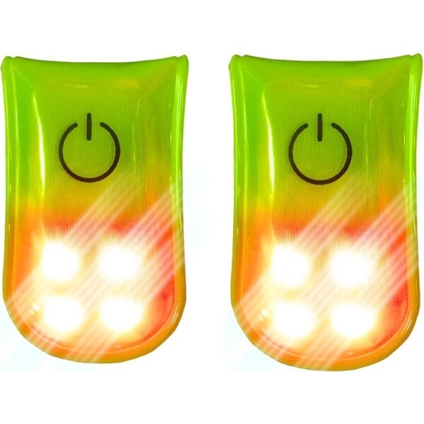 Portwest Safety Attachable Magnetic LED Light - Batteries Included - 1 Pair