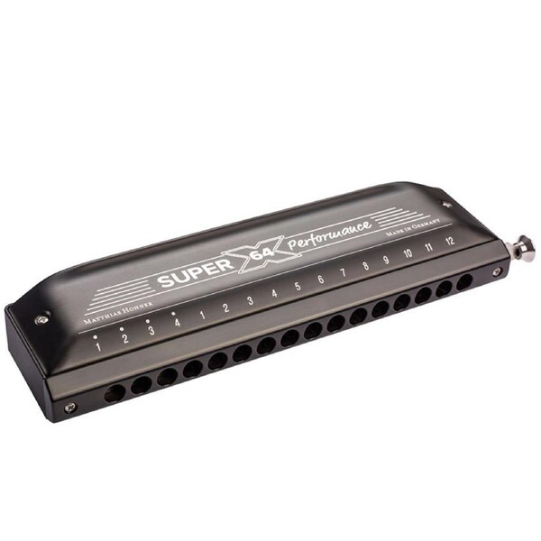Hohner Super 64X Professional Chromatic Harmonica in the Key of C