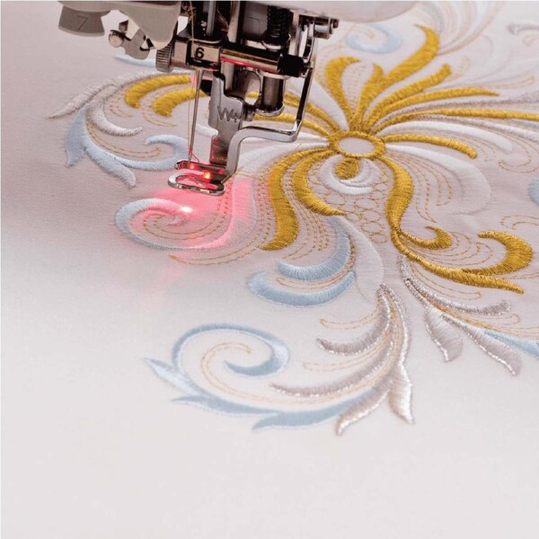 Brother Sewing Machine Embroidery Foot with LED Pointer for Selected Models