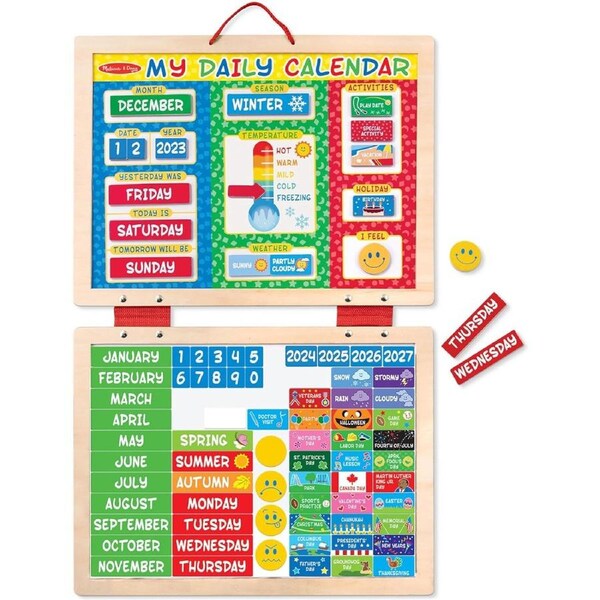 Melissa & Doug My Daily Magnetic Calendar