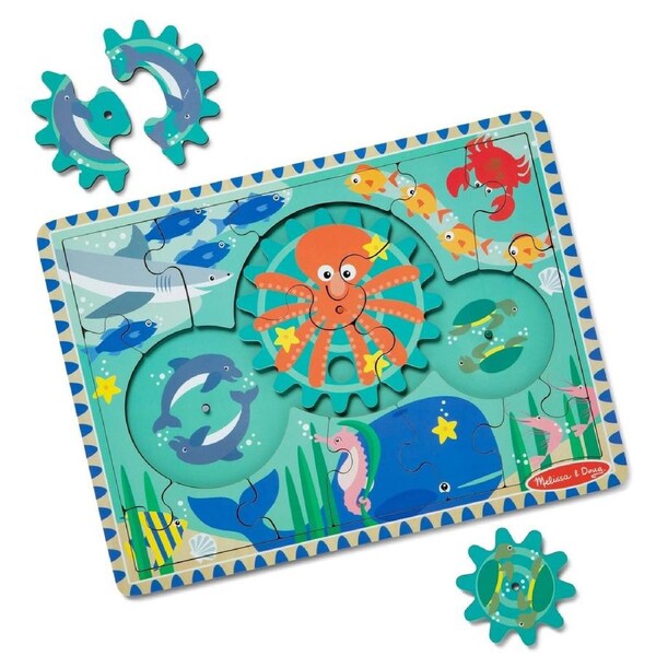 Melissa & Doug Wooden Underwater Gear Puzzle