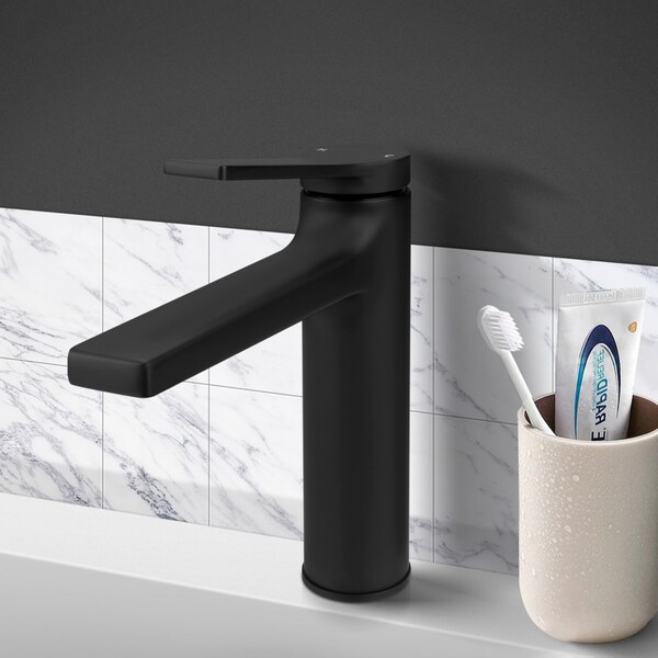 ACA Bathroom Taps Vanity Mixer Tap Basin Faucet Sink WELS Black