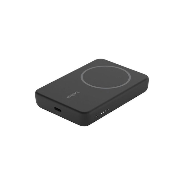 Belkin Magsafe Magnetic Wireless Power Bank + Stand 5K MAh 10W - Black