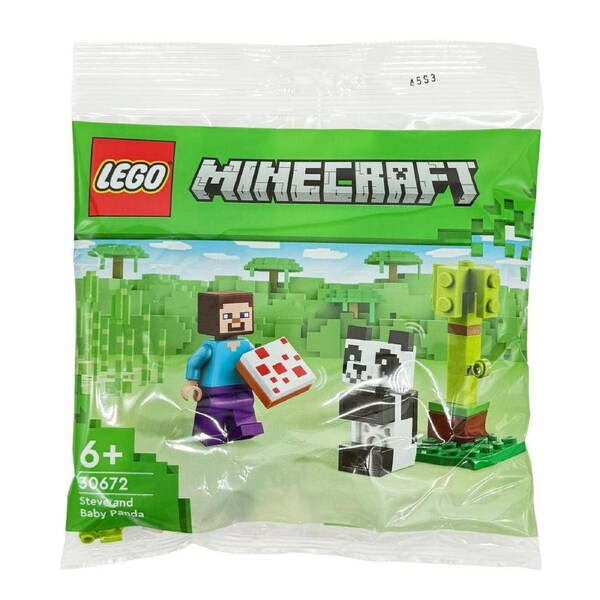 LEGO 30672 - Minecraft Steve and Baby Panda Polybag
