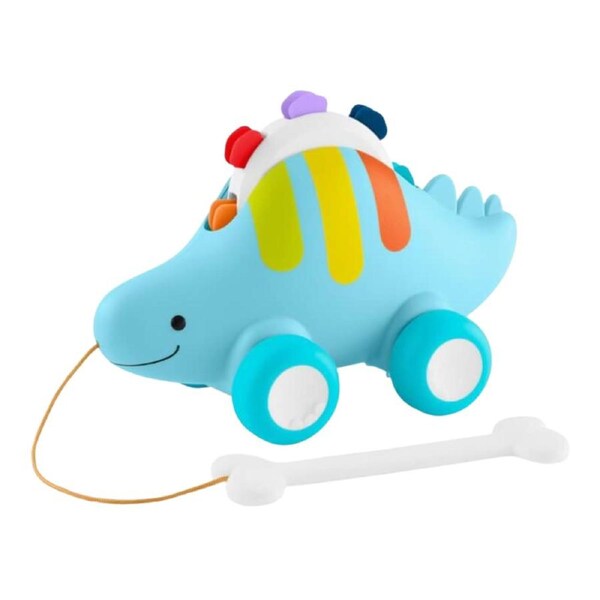 Skip Hop Explore & More Dinosaur 3-In-1 Baby Musical Pull Toy