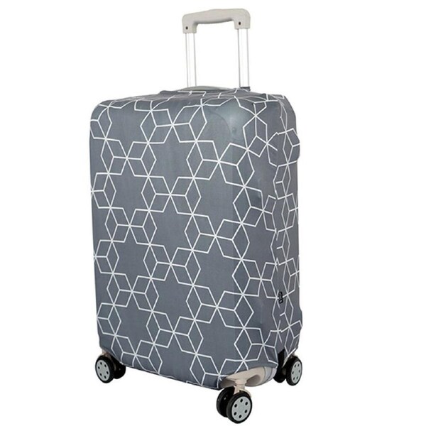 Tosca Anti-Scratch Luggage Suitcase Protection Bag Cover Large - Geometric