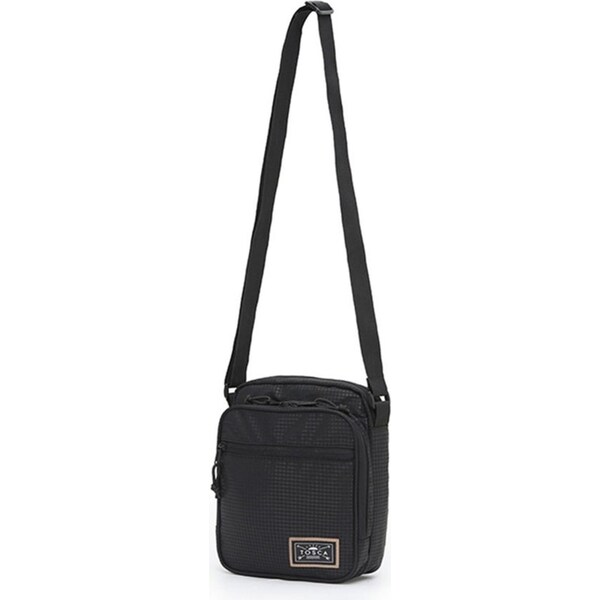 Tosca Adjustable Nylon Shoulder Cross Body Phone Wallet Side Bag - Black