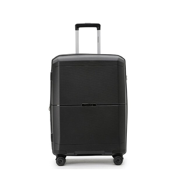 Tosca Globetrotter 4-Wheeled Suitcase Luggage Travel Bag TC 25" - Black