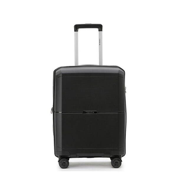 Tosca Globetrotter 4-Wheeled Suitcase Luggage Travel Bag TC 20" - Black