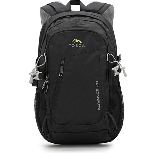 Tosca 20L Lightweight Deluxe Travel Outdoor Adjustable Backpack Bag Black