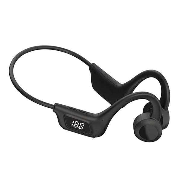 ZUSLAB Bone Conduction Headphones Open-Ear Bluetooth Headphones Sports Running Hiking - Black